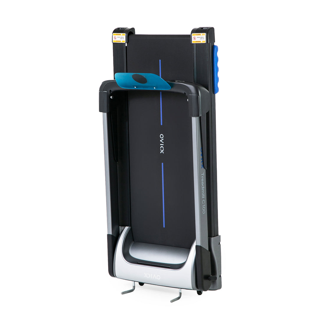 OVICX C100 Portable Foldable Home Treadmill w/ Bluetooth & Fitness Tracking App - VMInnovations