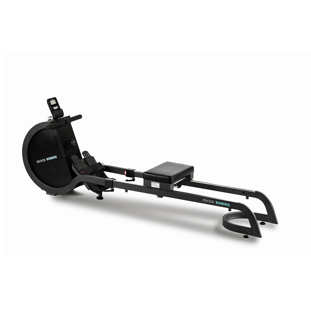 OVICX R100 Foldable Home Rower with Adjustable Foot Plate and Extra Long Track - VMInnovations