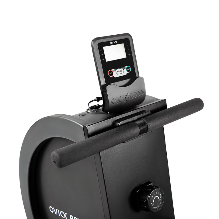 OVICX R100 Foldable Home Rower with Adjustable Foot Plate and Extra Long Track - VMInnovations