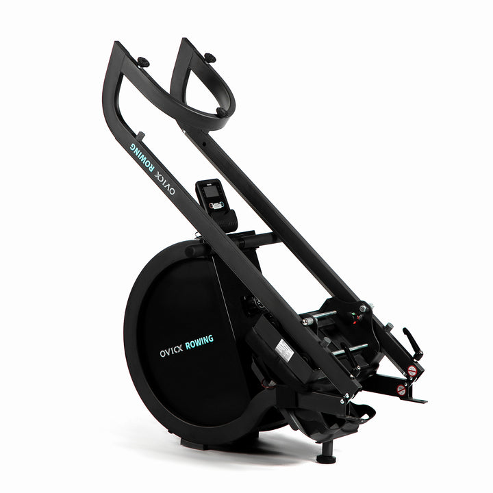 OVICX R100 Foldable Home Rower with Adjustable Foot Plate and Extra Long Track - VMInnovations