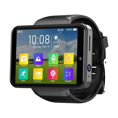 KOSPET NOTE GPS Android Smartwatch with 4G LTE and 2.4 inch Touchscreen, Black