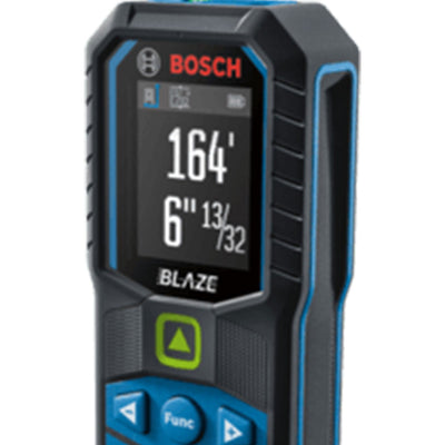 Bosch GLM165-25G BLAZE Green Beam 165 Foot Laser Measure with Rounding Button