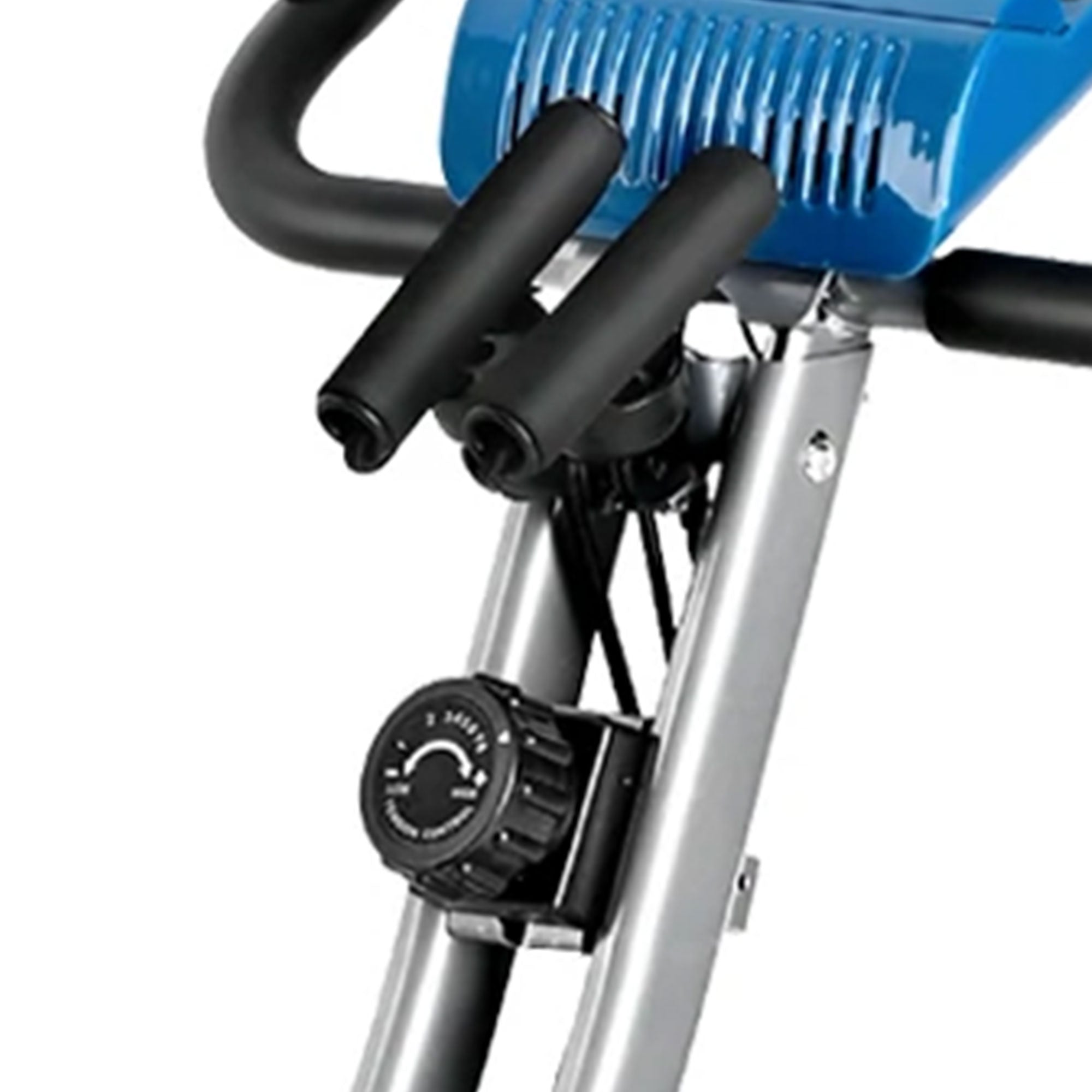 Wonder Maxi Folding Magnetic Indoor Exercise Bike with Arm Resistance Bands - VMInnovations