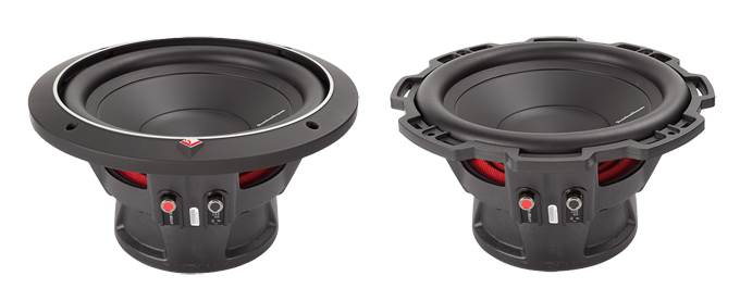 2) ROCKFORD FOSGATE P1S4-10 10" 1000 Watt 4-Ohm Car Audio Subwoofers Sub P1S410