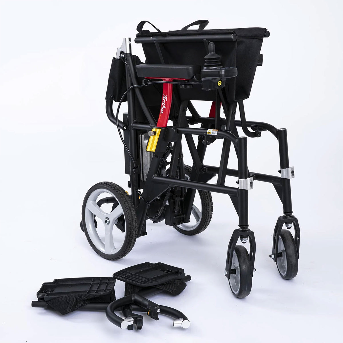FeatherChair Featherweight Electric Power Folding Wheelchair with Hand Control