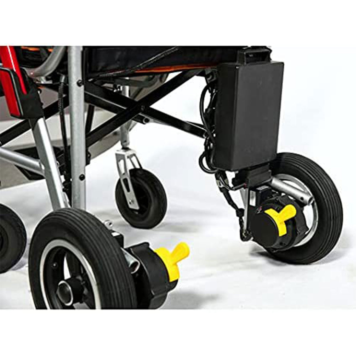 FeatherChair Featherweight Electric Power Folding Wheelchair with Hand Control