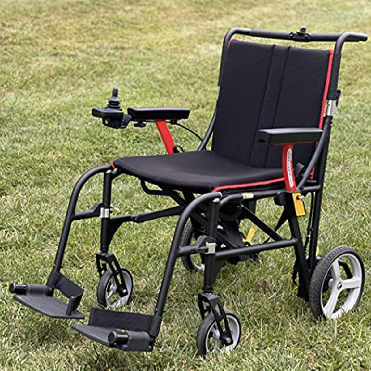 FeatherChair Featherweight Electric Power Folding Wheelchair with Hand Control