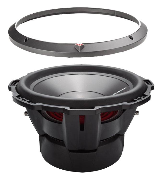 Rockford Fosgate P3D2-12 12" 1200W Dual 2-Ohm DVC Car Audio Subwoofer Sub (Damaged)