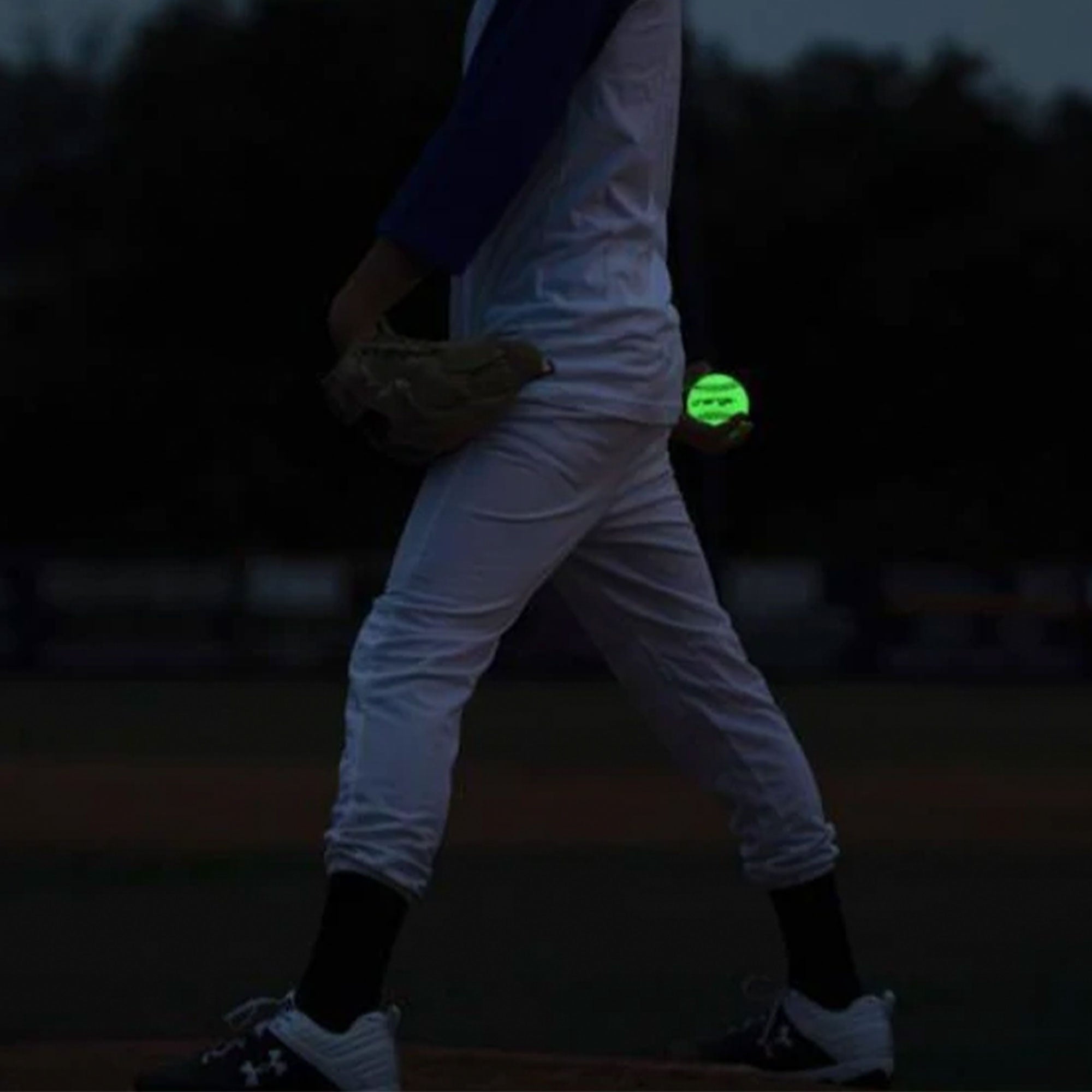 Chargeball Glow In The Dark Rugby PRO Kit w/ Bag & Regulation Baseball, 2 Pack - VMInnovations