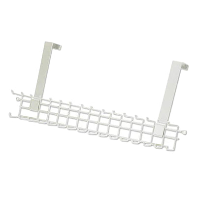 ClosetMaid Over the Door Durable Wire Rack for Hanging Storage, White (2 Pack)