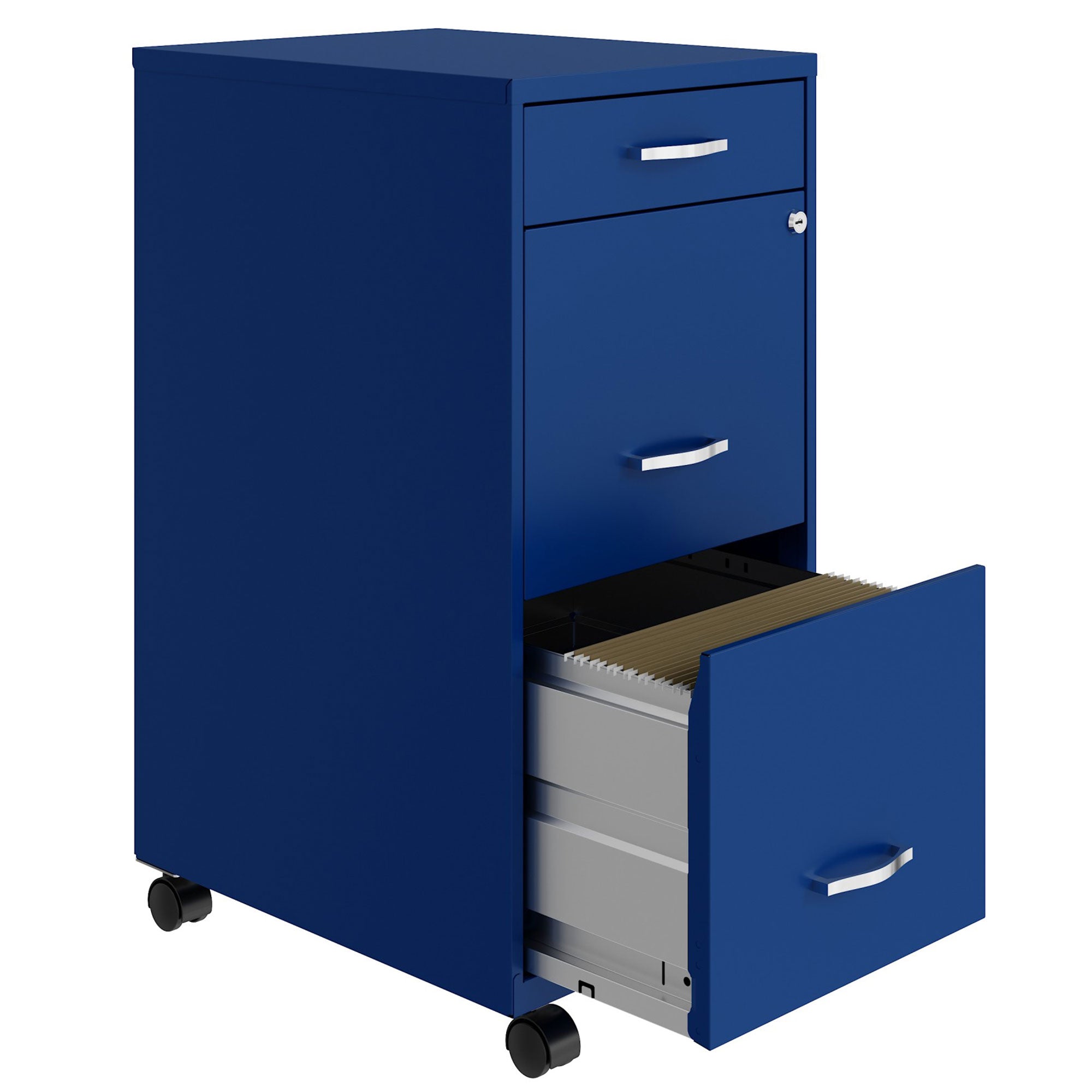 Space Solutions 18in Wide 3 Drawer Organizer Cabinet for Office (Open Box) - VMInnovations