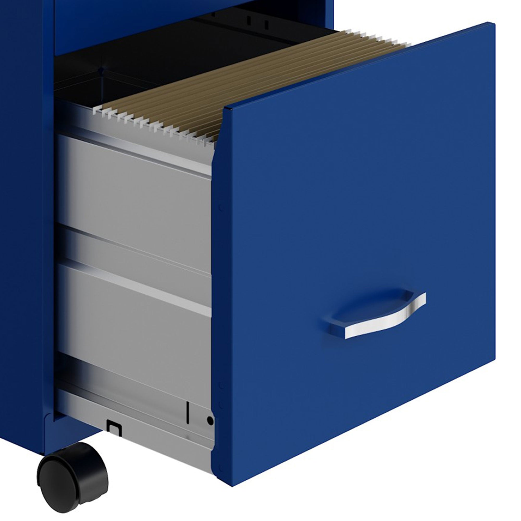 Space Solutions 18in Wide 3 Drawer Organizer Cabinet for Office (Open Box) - VMInnovations