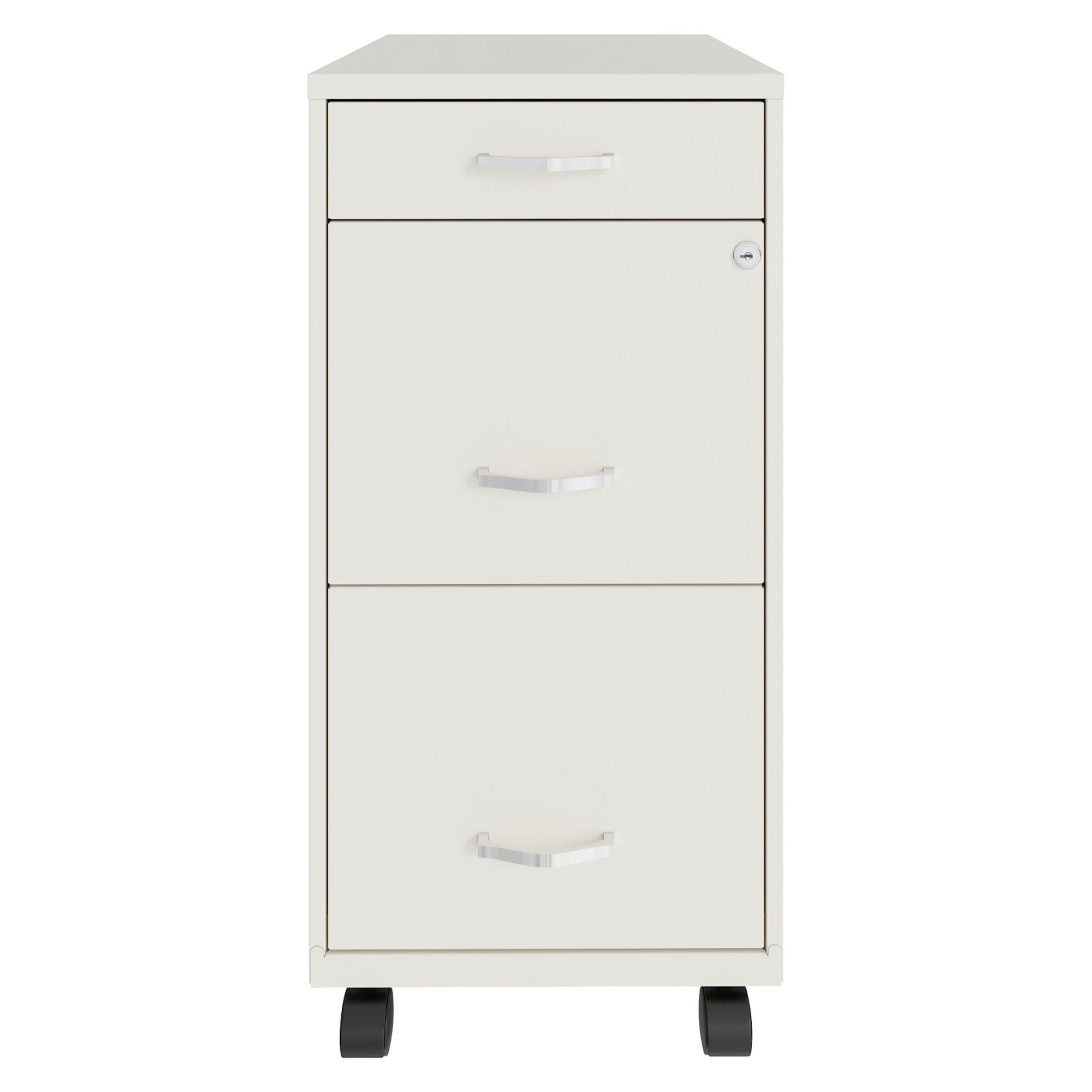 Space Solutions 18 Inch 3 Drawer Mobile Organizer Cabinet for Office (For Parts) - VMInnovations