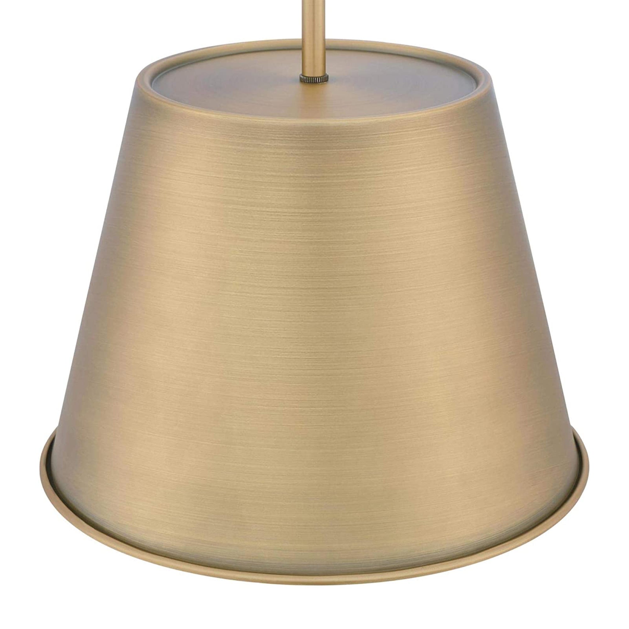 Westinghouse Lighting Derose Transitional Indoor Pendant Light, Brushed Brass - VMInnovations