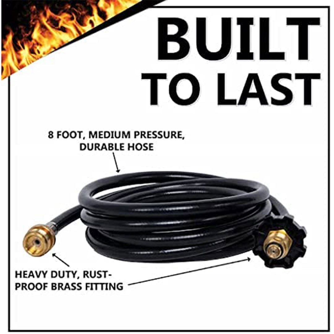 GrillBlazer GrillGun and Su-VGun Combo Charcoal Starter Set w/ Stands and Hose - VMInnovations