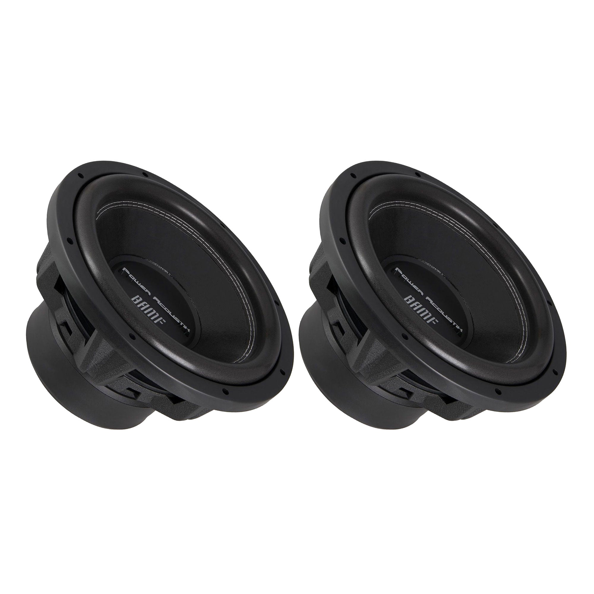 Power Acoustik BAMF-152 15 Inch 3800 Watt Car Audio Subwoofer Speakers (2 Pack)