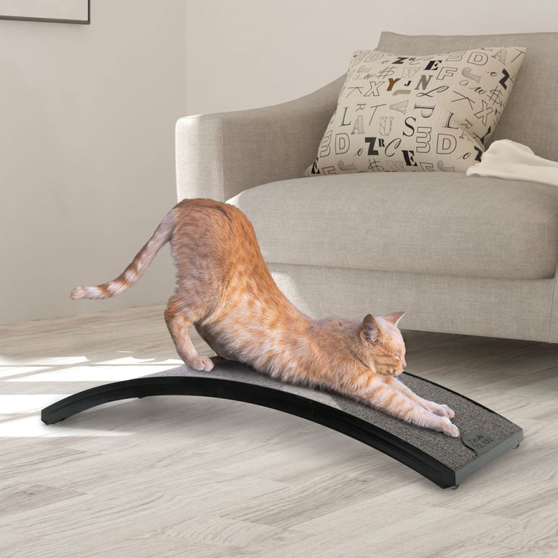 Omega Paw Rascador Curved Floor Scratching Board for Cats, 20 Inches (Open Box)
