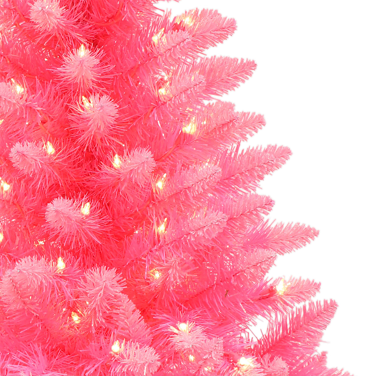Puleo International 4' Pre Lit Christmas Holiday Tree w/Plastic Stand (Open Box)