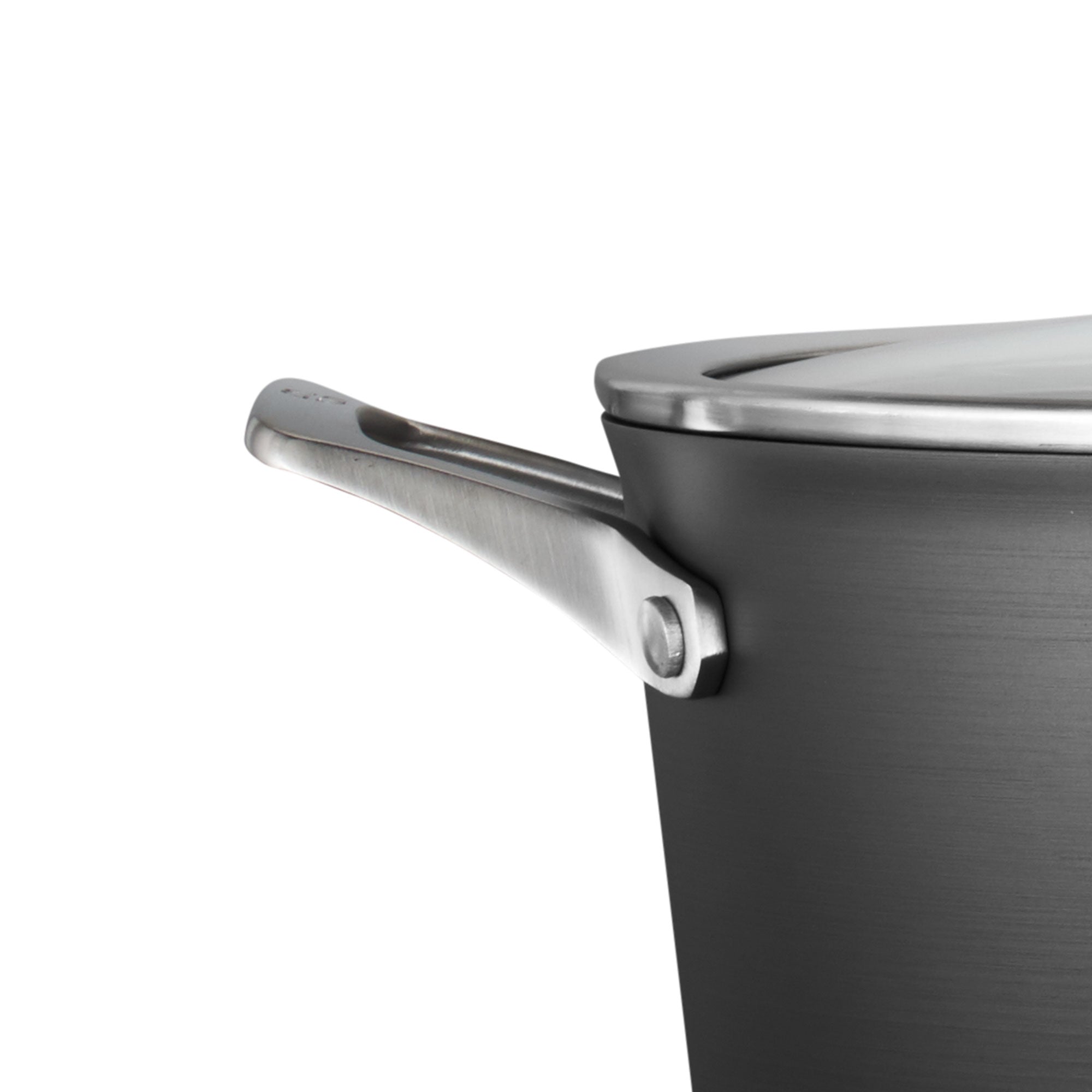 Calphalon Premier Hard Anodized Nonstick 6 Quart Stockpot with Glass Lid, Black