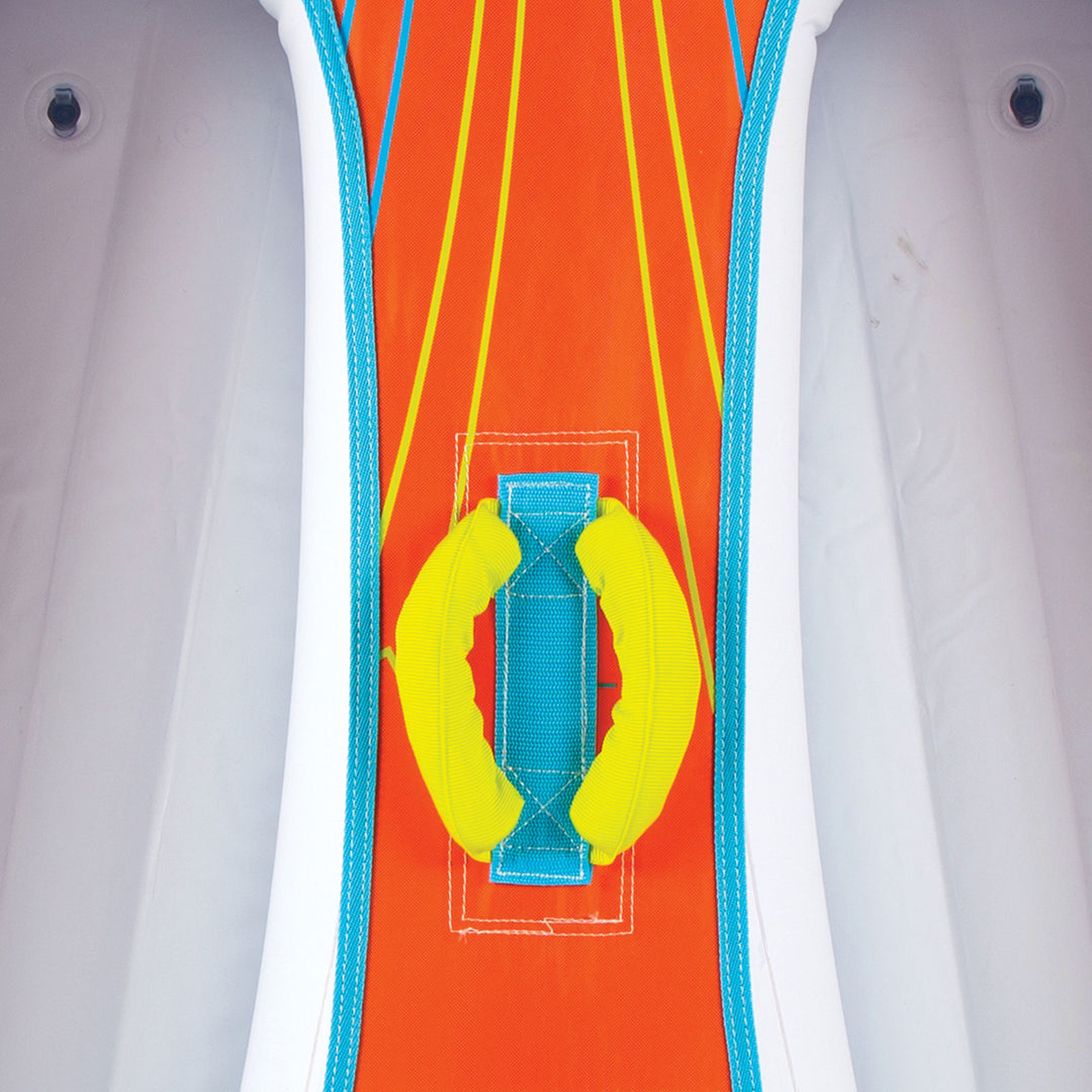 Connelly Double Trouble 2 Rider Inflatable Boat Towable Water Inner Tube, Orange - VMInnovations