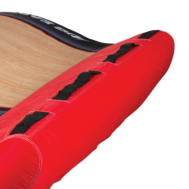Big Easy 3 Person Inflatable Boat 2 Way Towable Lounge Tube, Red (Open Box)