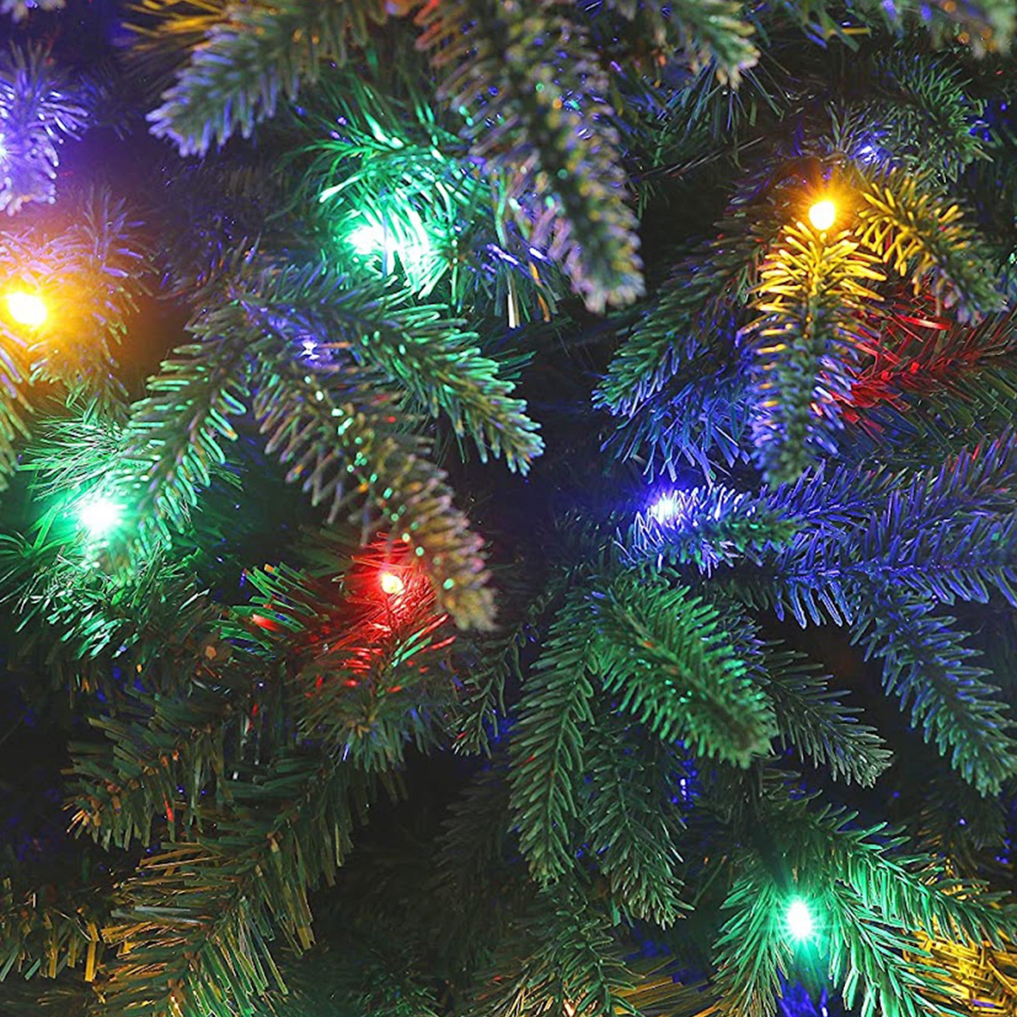 6 Foot Real Feel Prelit Forest Fir Slim Christmas Tree (Used) - VMInnovations