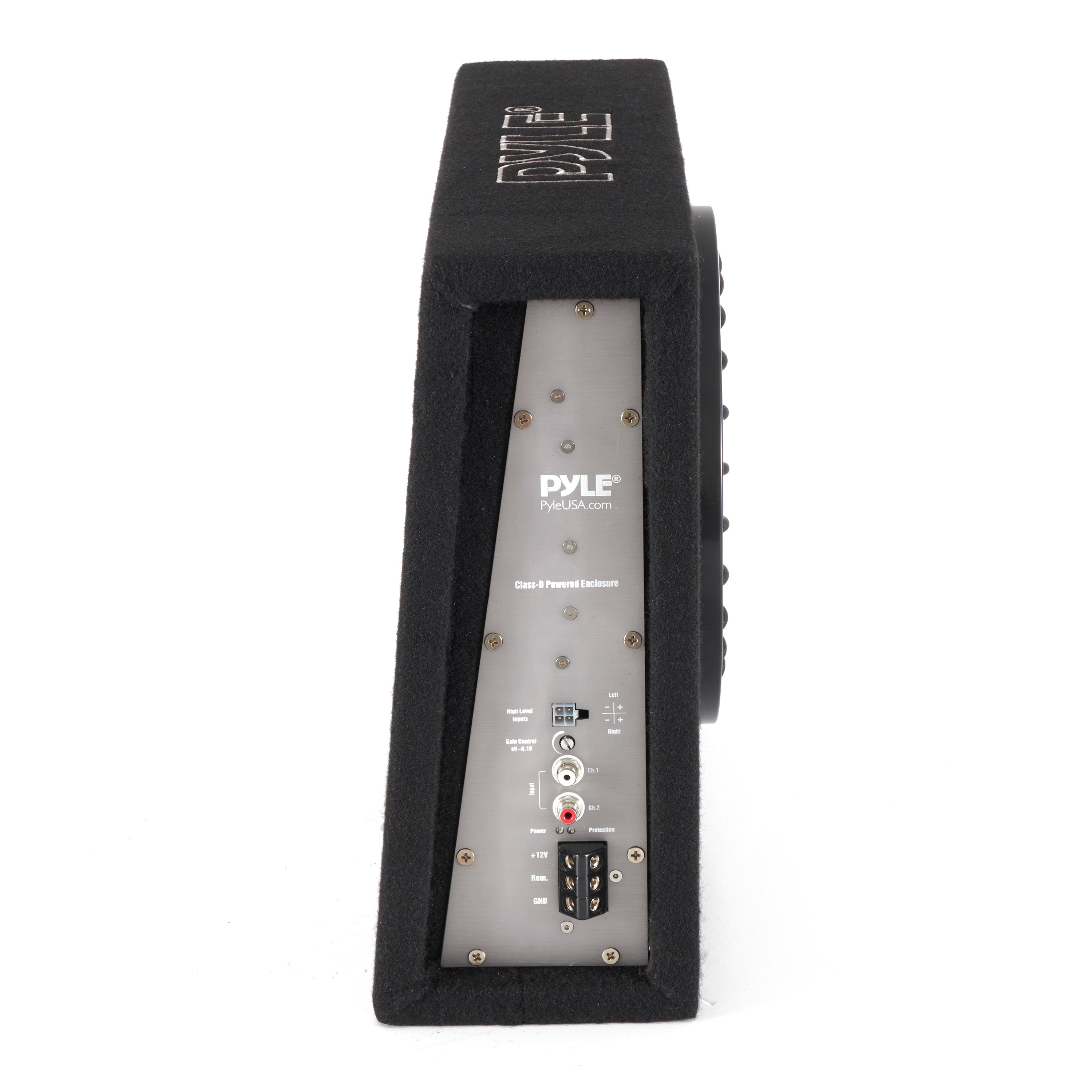 Pyle PSABASS10 Slim Mount Truck/Car Audio 10 Inch Subwoofer Box Sound System