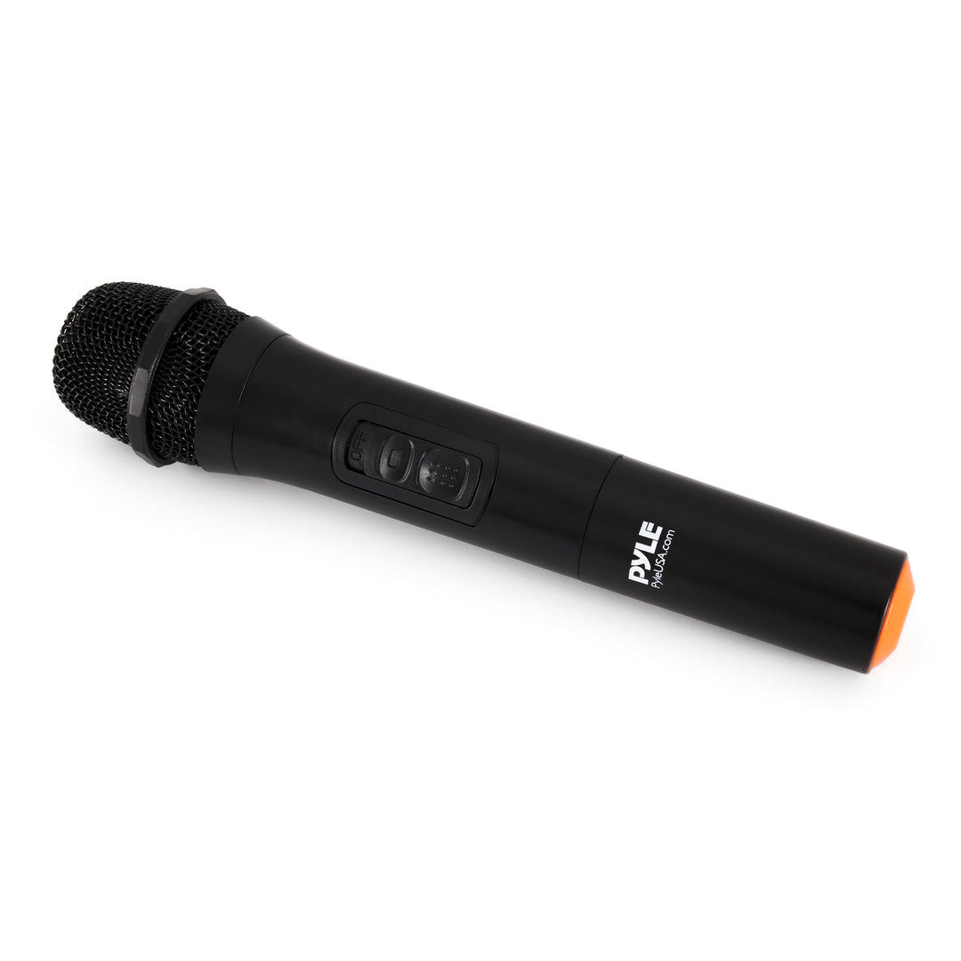 Pyle Portable Bluetooth Rechargeable Versatile Karaoke System w/ Wireless Mics - VMInnovations