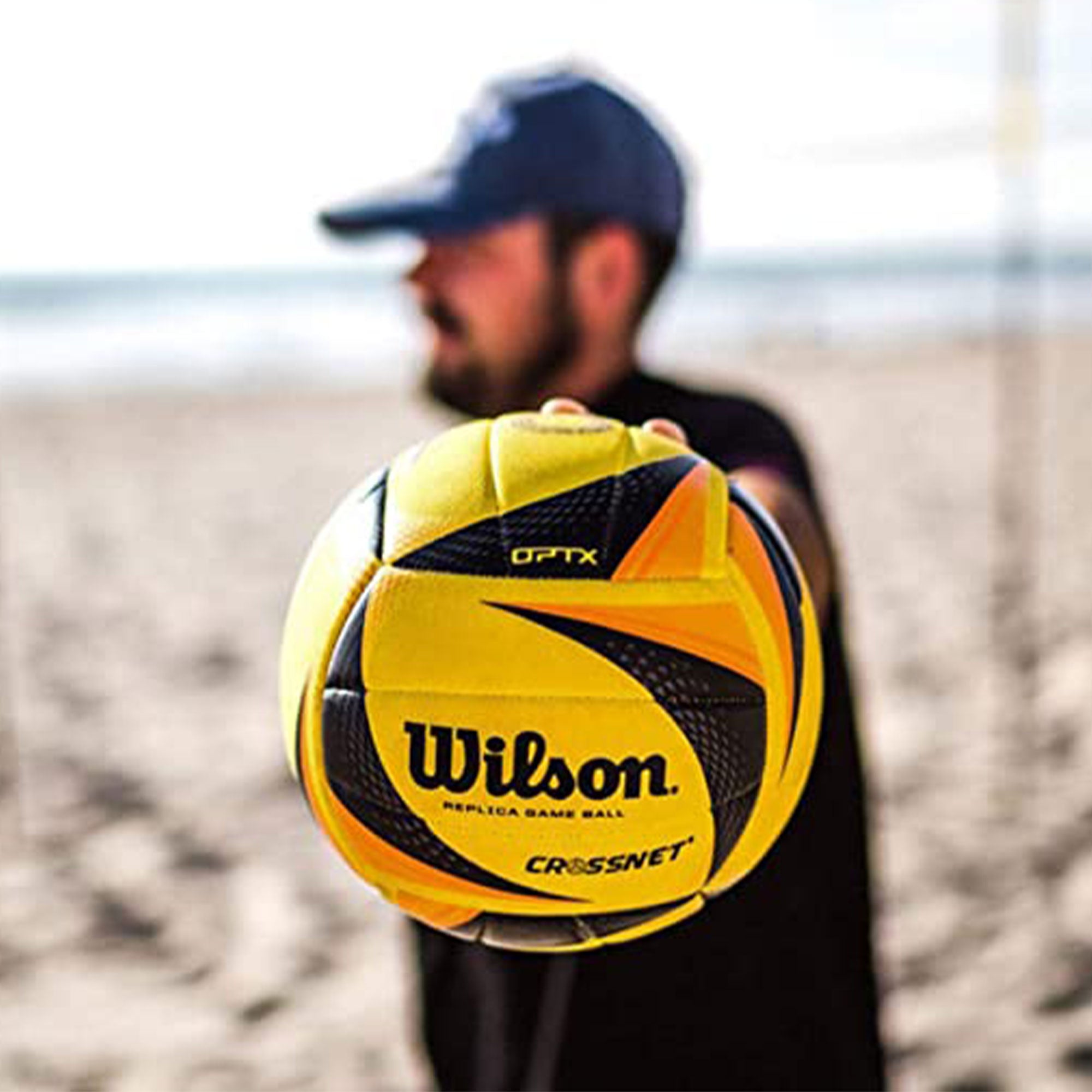 CROSSNET Wilson X OPTX Replica Beach Volleyball Outdoor Training Game Play Ball