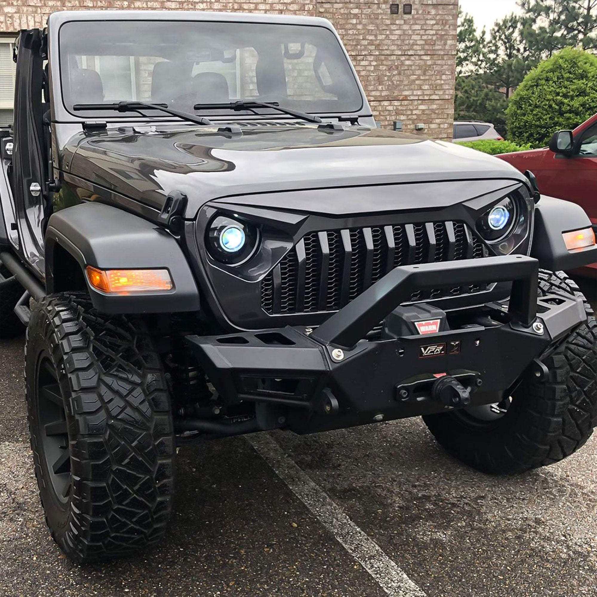 AMERICAN MODIFIED Vader Grille, '18+ Wrangler JL & '20+ Gladiator JT (For Parts) - VMInnovations