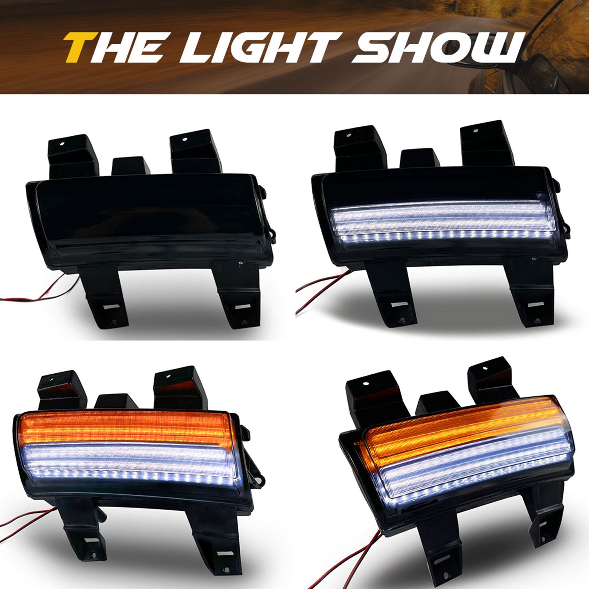 AMERICAN MODIFIED Sequential Side & Fender Lights for 18-24 Wrangler JL (Used) - VMInnovations