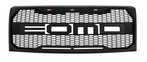 AMERICAN MODIFIED Raptor Style Front Grille w/LED Lights for 2009-2014 Ford F150