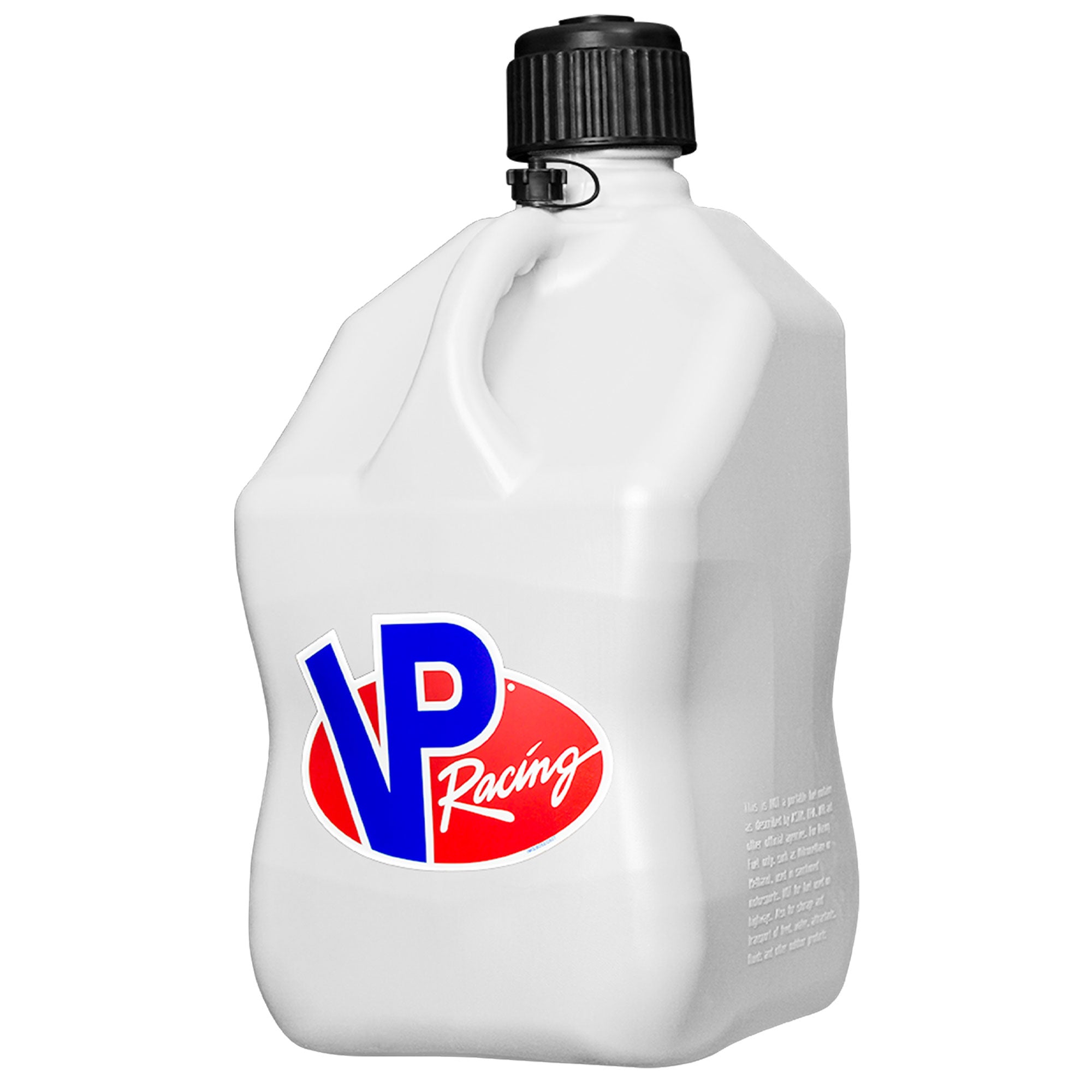 VP Racing 5.5 Gallon Motorsport Racing Liquid Container Utility Jug Can, White - VMInnovations