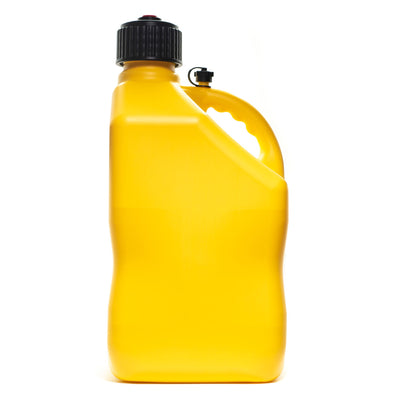 5.5 Gallon Motorsport Racing Liquid Container Utility Jug, Yellow (Open Box)