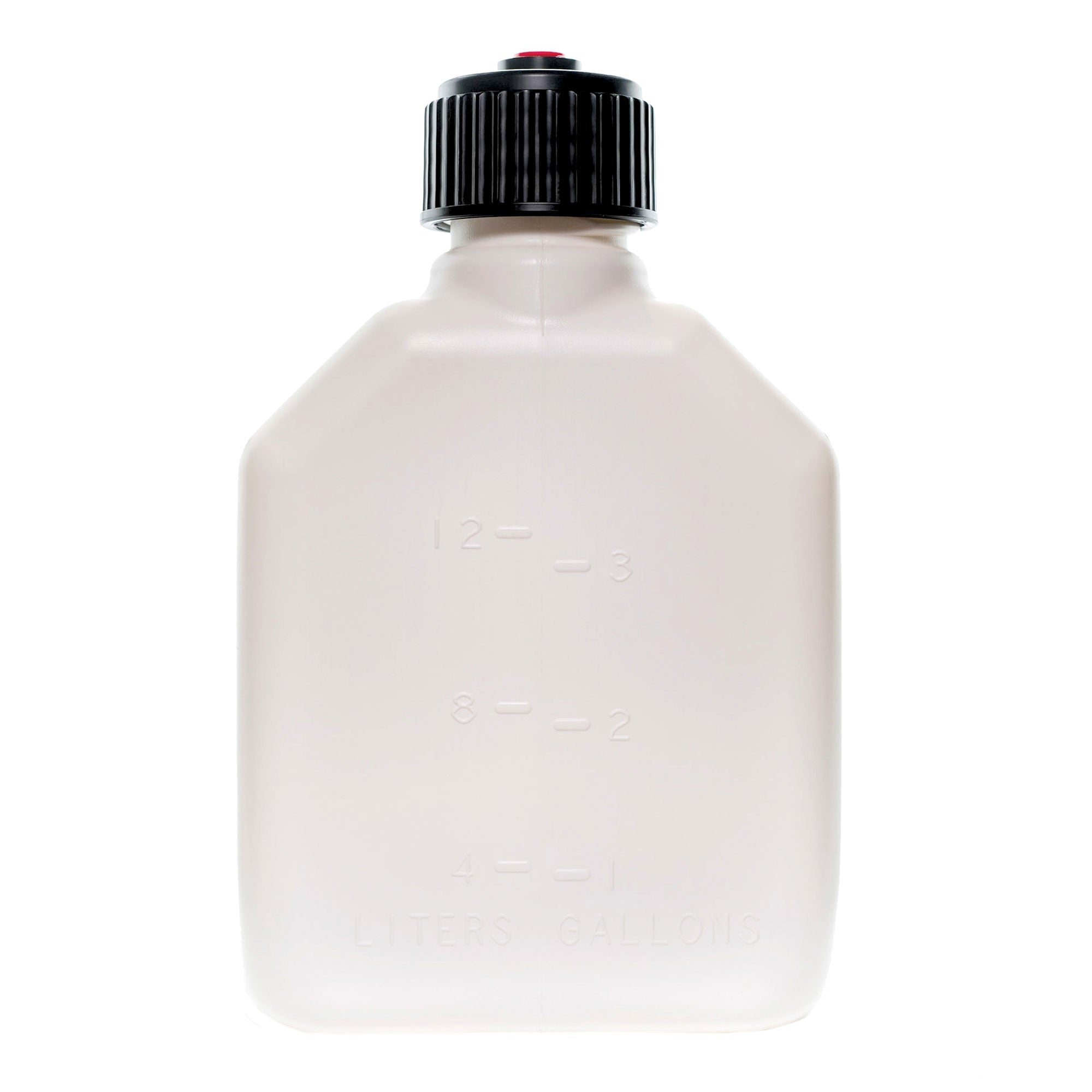 VP Racing 3 Gallon Square Portable Racing Liquid Container Utility Jug, White - VMInnovations