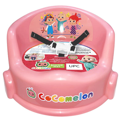 Cocomelon 15 Inch Family Secure Children's Table Chair and Floor Seat, Pink