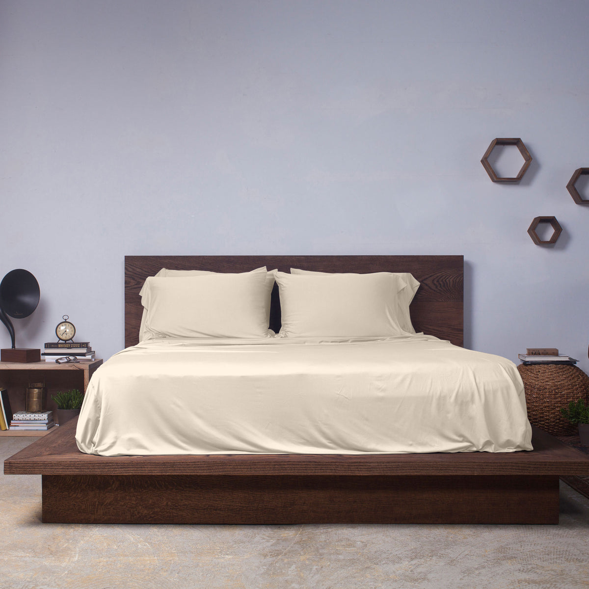 SHEEX Original Performance Sheets with 2 Pillowcases (Open Box)