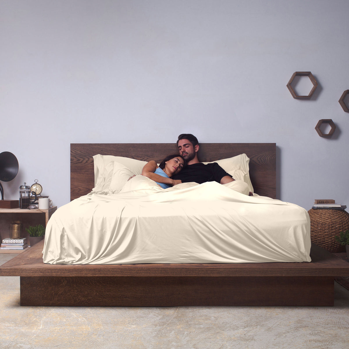 SHEEX Original Performance Sheets with 2 Pillowcases (Open Box)