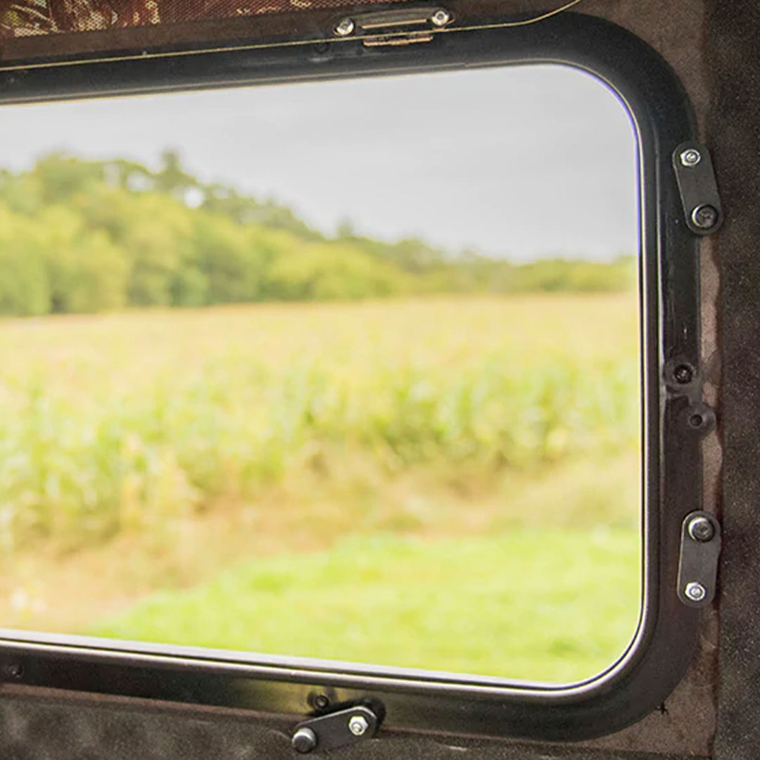 Banks Outdoors STFWVIS Box Blind 45 In Framed Vision Camouflage Long Window Kit - VMInnovations