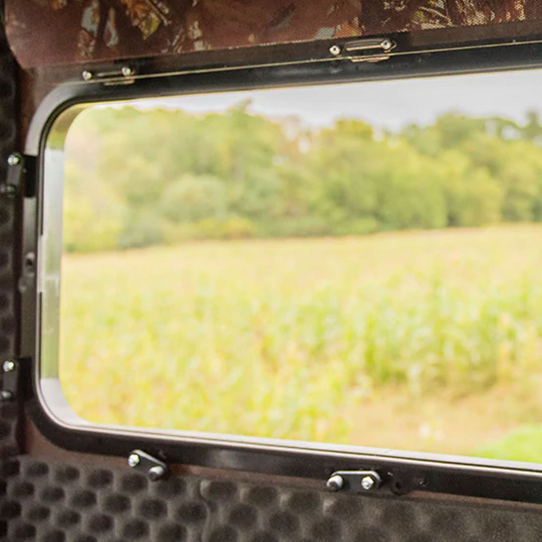 Banks Outdoors STFWVIS Box Blind 45 In Framed Vision Camouflage Long Window Kit - VMInnovations