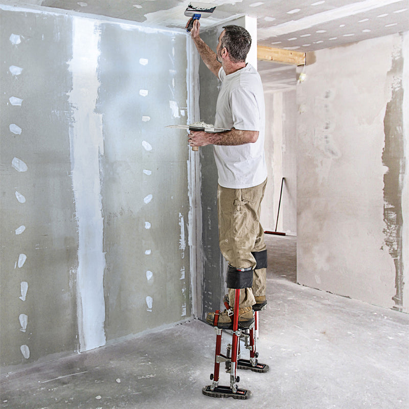 MetalTech Buildman 24-40 Inch Aluminum Adjustable Self-Locking Drywall Stilts