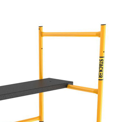 Stacker 4 Foot High Portable Interior Scaffolding with Locking Wheels (Open Box)