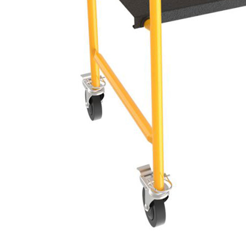 Stacker 4 Foot High Portable Interior Scaffolding with Locking Wheels (Open Box)