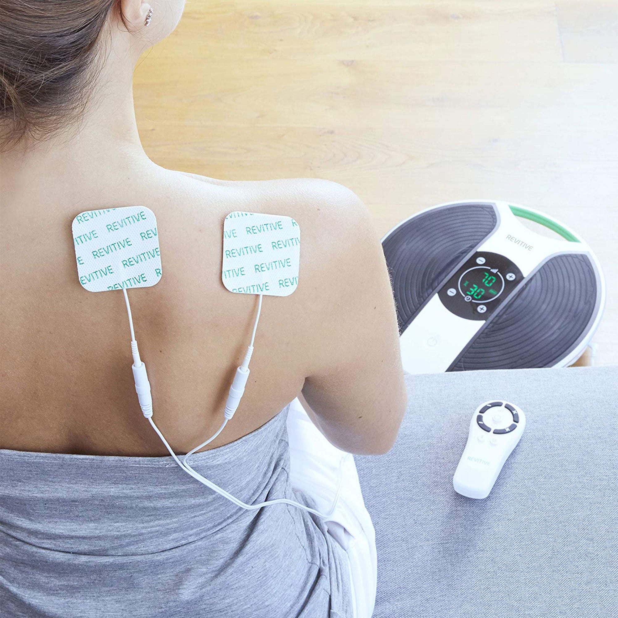 Revitive Medic Foot & Leg Circulation Booster for Body Aches Pain Relief, White
