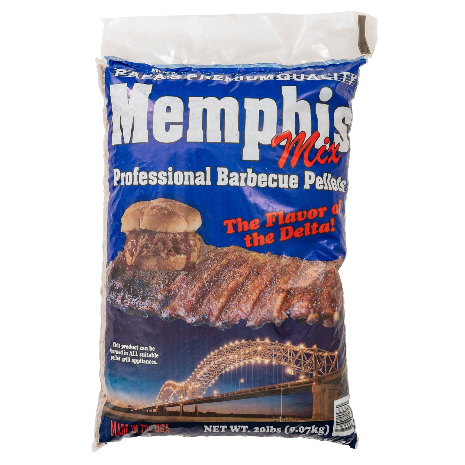 Papa's Premium Hardwood Grilling and Smoking Pellets, Memphis Blend, 20 Pounds - VMInnovations