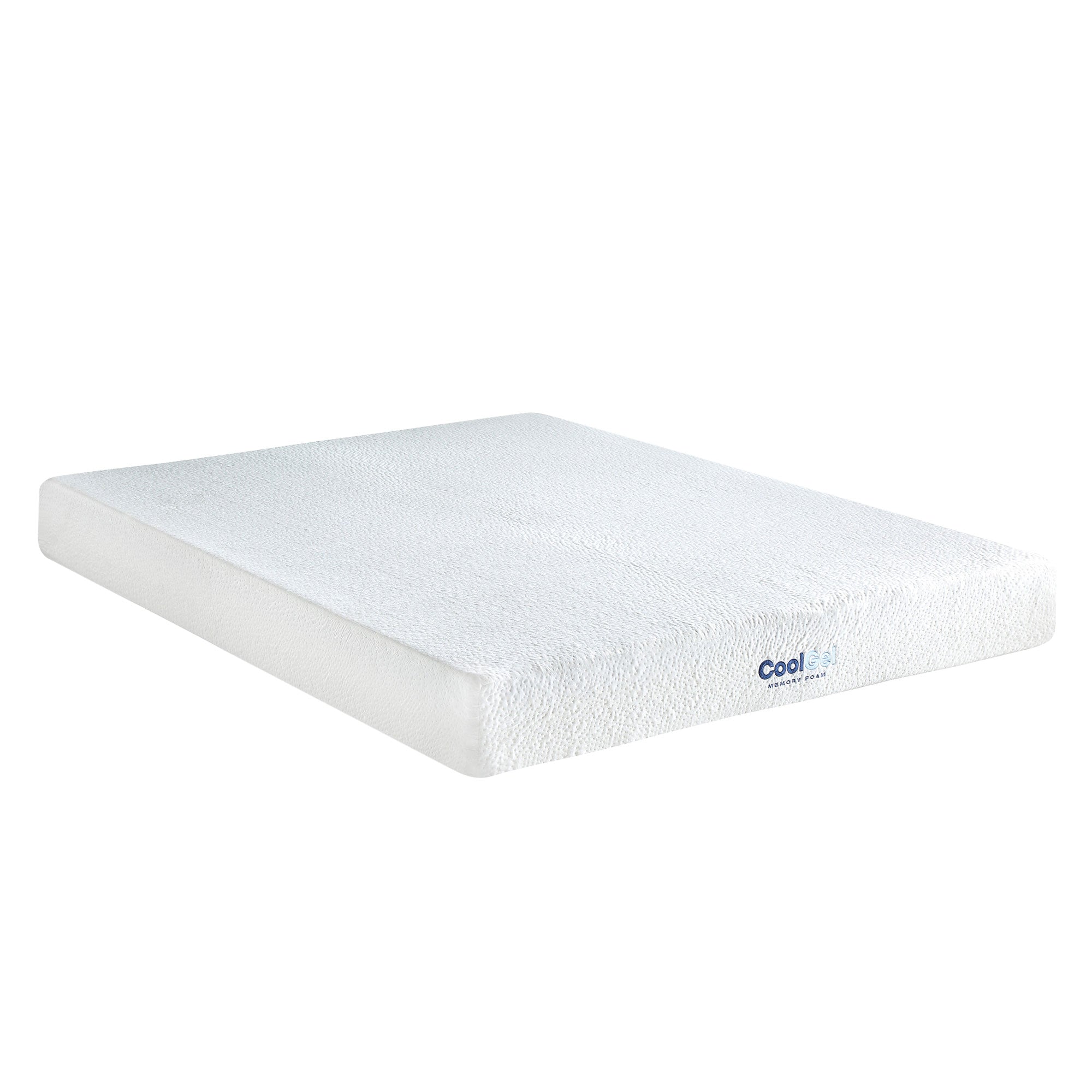 Classic Brands Cool Gel Infused Memory Foam Mattress, 8 Inch, Full Sized, White