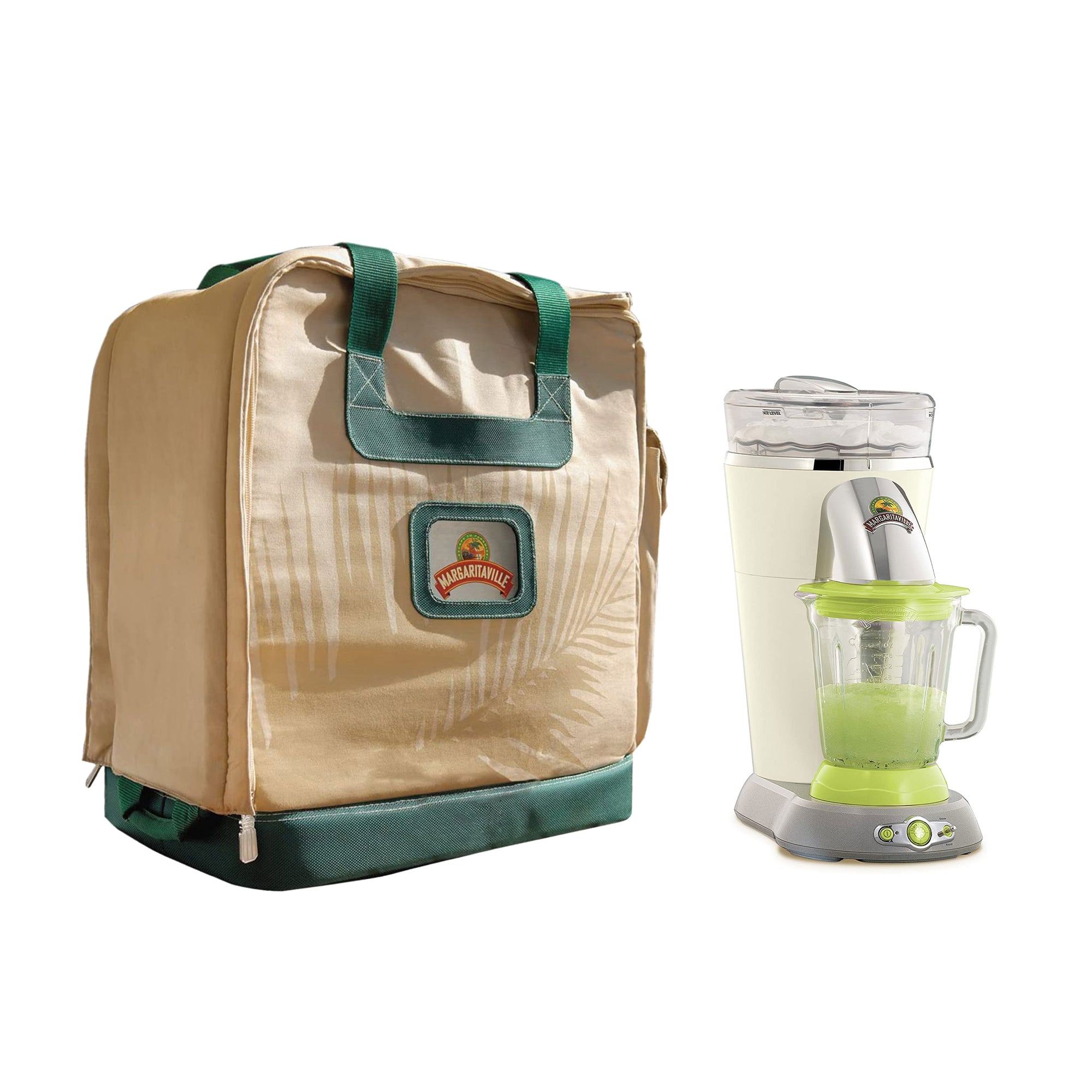 Margaritaville Bahamas 36 Oz Shaved Ice Concoction Maker with Padded Travel Bag - VMInnovations