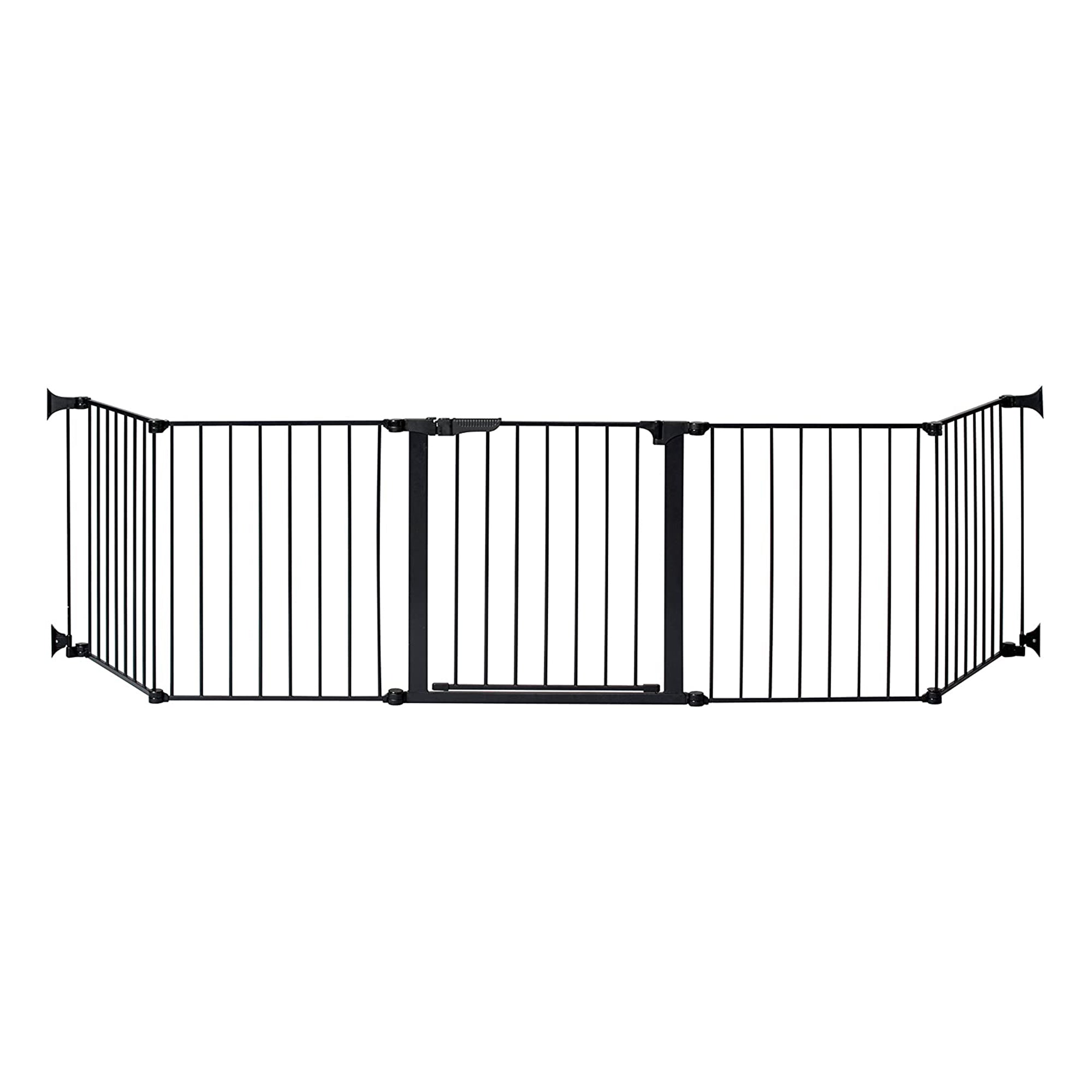 KidCo Custom Fit Auto Closing HearthGate Baby or Fireplace Gate Enclos