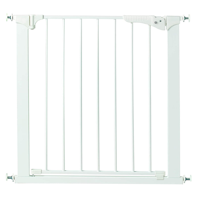 Command Pet Products 2-Way Door Pressure Gate for Pets, 29-32"W x 29.5"H, White