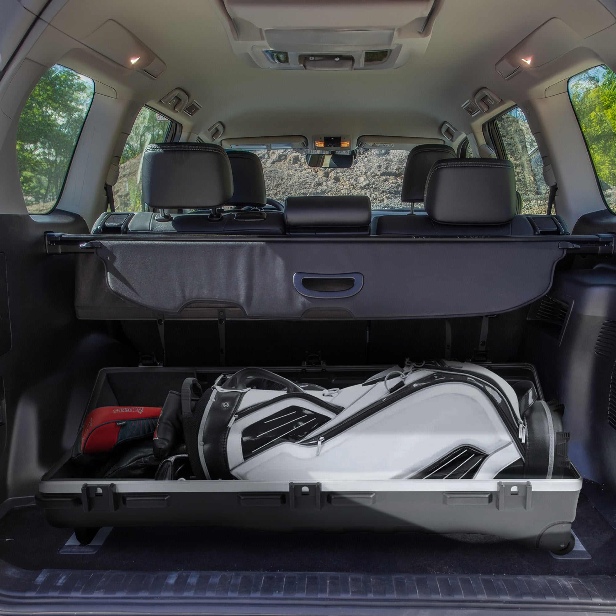 ATA Staff Pro XL Hard Plastic Storage Cart Golf Travel Case (Open Box) - VMInnovations